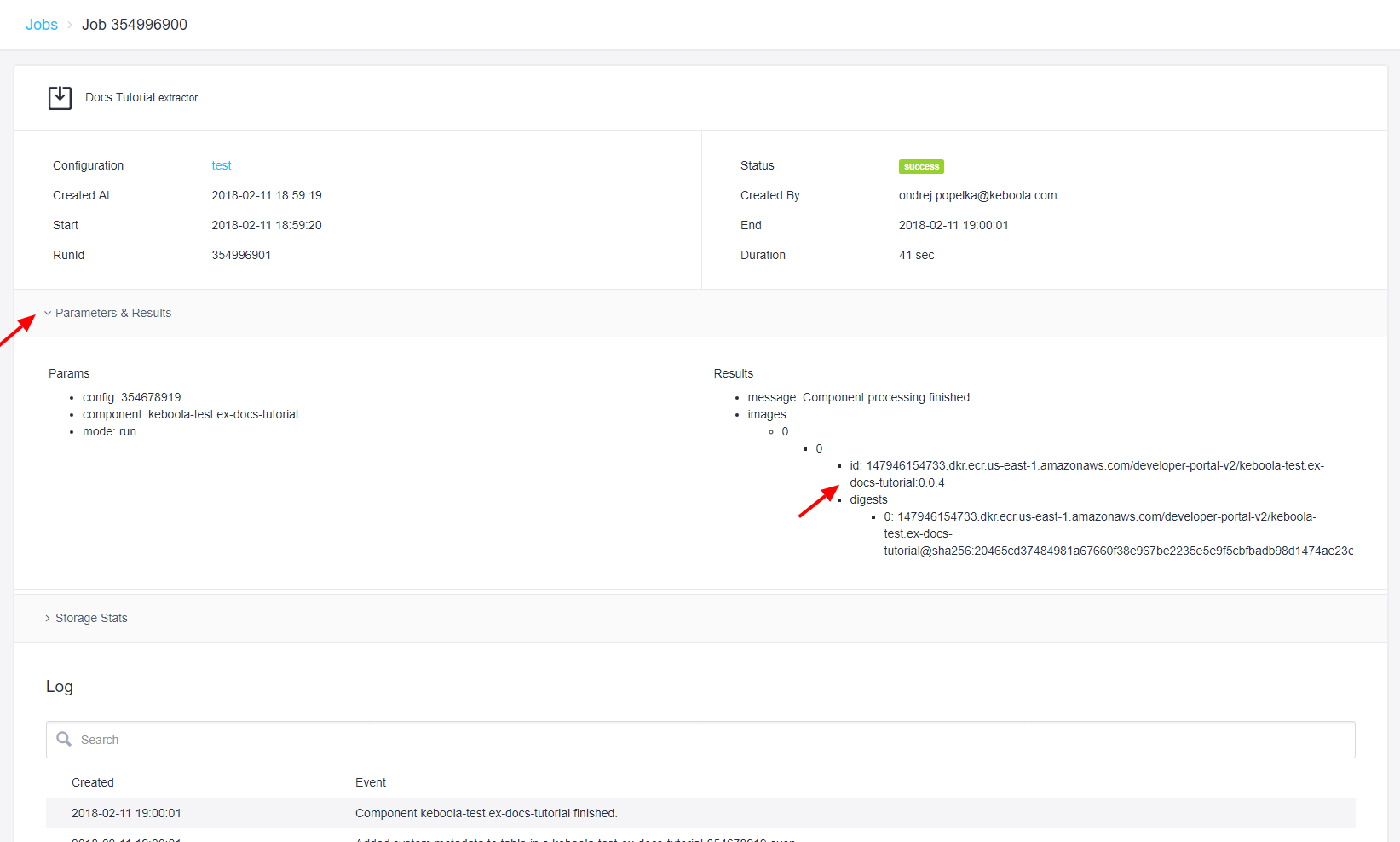 Screenshot -- Job Tags